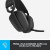 Casque - Sans fil - Logitech - Zone Vibe 100 - Bluetooth - Anti-parasite - Gr...
