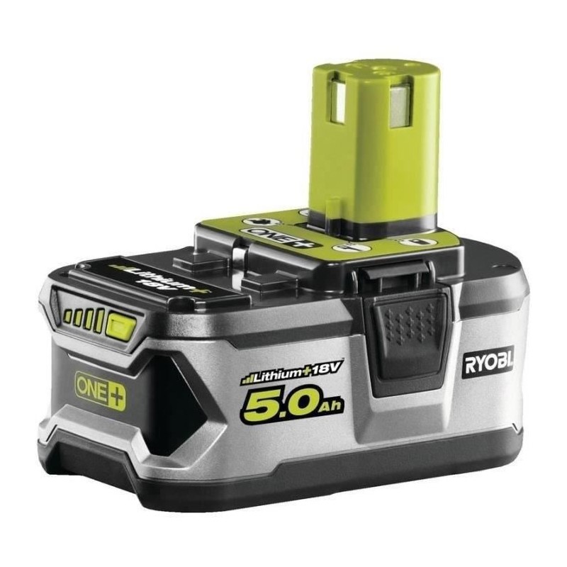 RYOBI - 1 batterie lithium+ 18V ONE+ 5,0 Ah - RB18L50
