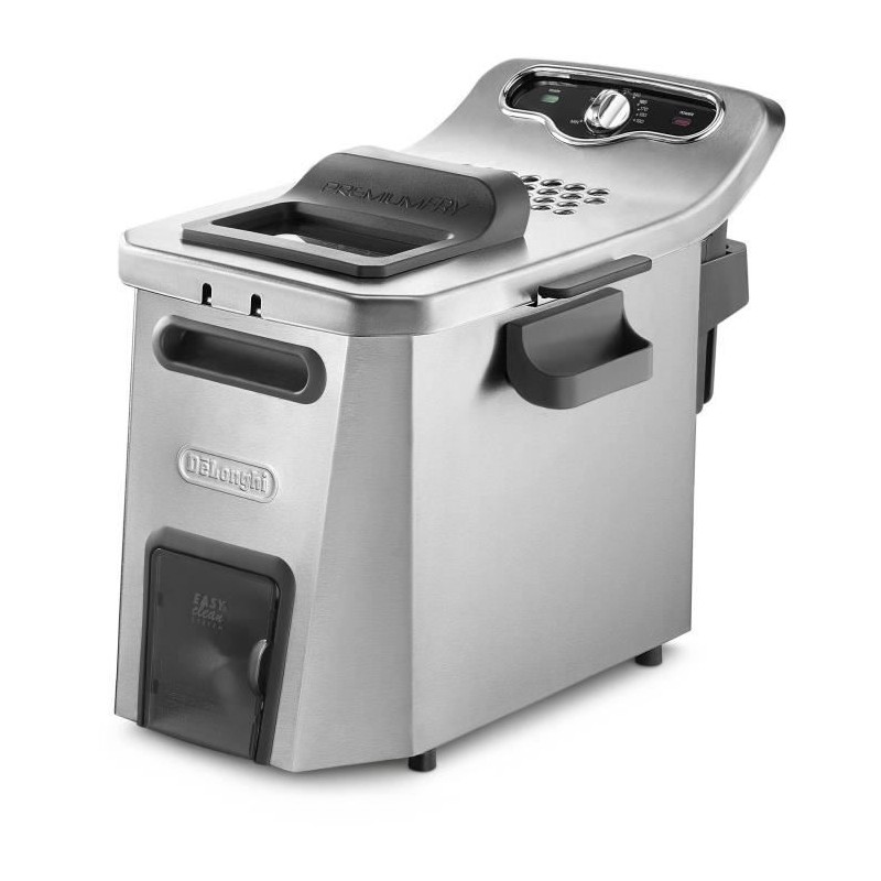 DELONGHI F44532CZ Friteuse électrique semi-professionnelle PremiumFry - Inox