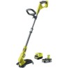 RYOBI - Coupe-bordures 18V ONE+ - Ø coupe 25-30 cm - tube télescopique - 1 ba...