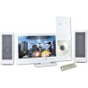 Chaîne HIFI - INOVALLEY - CH43-DVD - Lecteur DVD/CD - Écran 12 - 60W - FM - U...