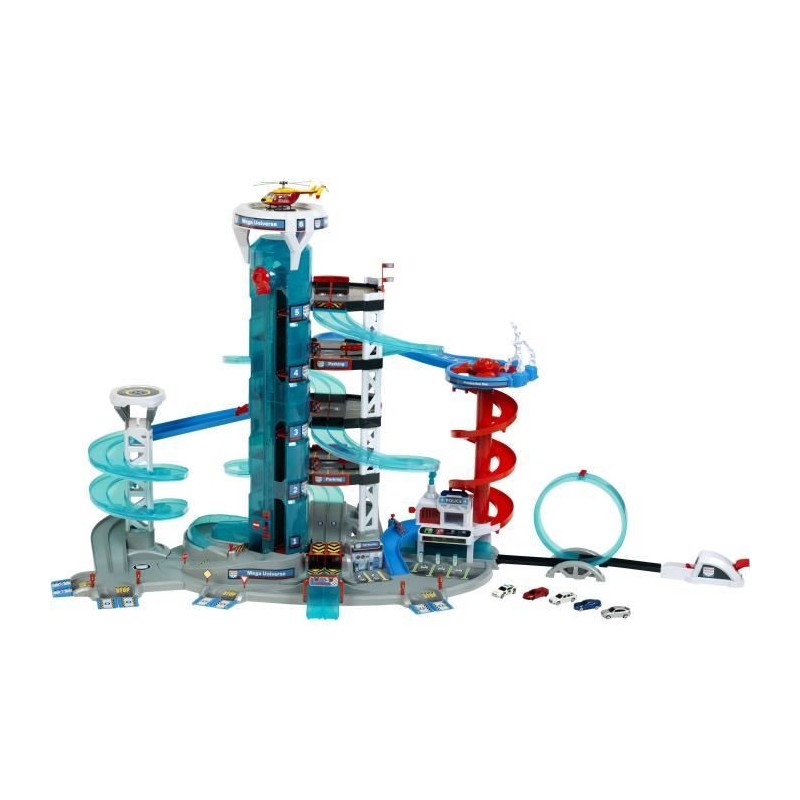 Jouet de garage - KLEIN - Garage Bosch Car Service Mega Universe - Comprend d...