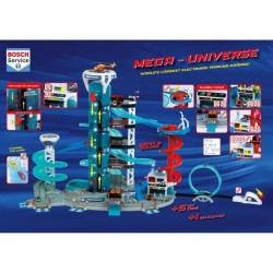 Jouet de garage - KLEIN - Garage Bosch Car Service Mega Universe - Comprend d...