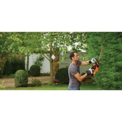 Taille-haies électrique sans fil + batterie 2Ah + chargeur - BLACK&DECKER - G...