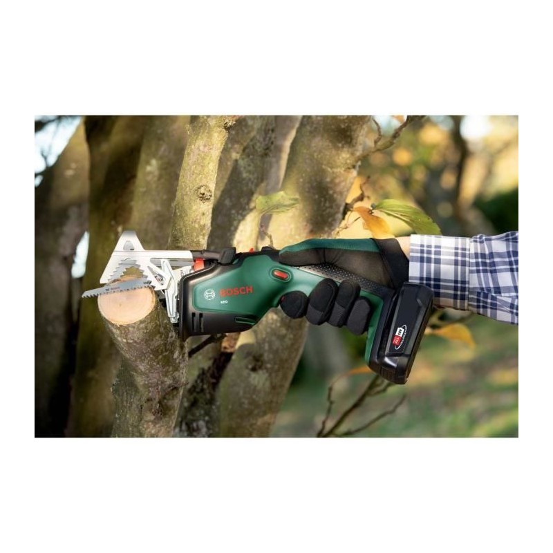 Elagueur sans fil Bosch - Keo 18V (diametre de coupe 80 mm) + batterie