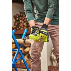 RYOBI - Élagueur a main 18V - Brushless - guide 10 cm - 6 m/s - tendeur sans ...
