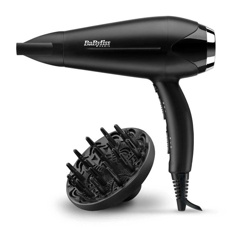 Seche-cheveux - BaByliss - D572DE Turbo Smooth 2200 avec Technologie Ionique ...