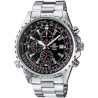 CASIO - Montre en acier inoxydable - EDIFICE - Gris