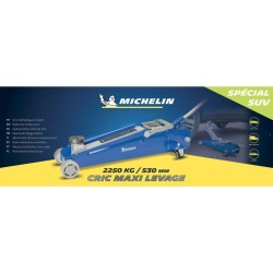 Cric hydraulique rouleur SUV 2,25T - MICHELIN - levage 150 mm a 530 mm