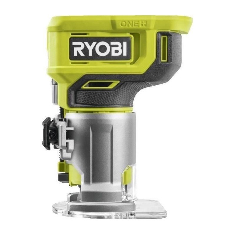 RYOBI - Affleureuse a bois 18V ONE+ - 30 000 tr/min - pince 6 mm - Avec 1 pin...