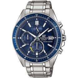 Montre en acier inoxydable EDIFICE - CASIO - Gris - Quartz - Verre saphir