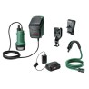 Pompe submersible Bosch - GardenPump 18V-2000 (avec fixation murale