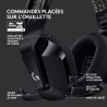 Casque gamer - Sans fil - Logitech G - G733 Lightspeed - PS5, PS4, PC, MAC - ...