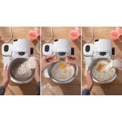 Robot pâtissier - BOSCH - MUMS2EW00E Serie 2 - 700 W - 4 vitesses - Blanc