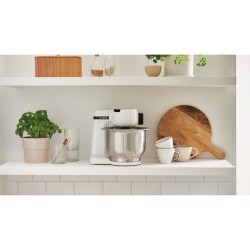 Robot pâtissier - BOSCH - MUMS2EW00E Serie 2 - 700 W - 4 vitesses - Blanc