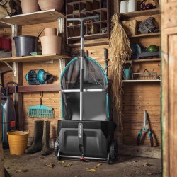 Ramasse-feuilles GARDENA - 3565-20 | Largeur travail: 49cm, Bac 90L, Collecte...