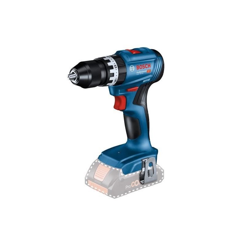 Perceuse a percussion Bosch Professional GSB 18V-45 sans batterie -