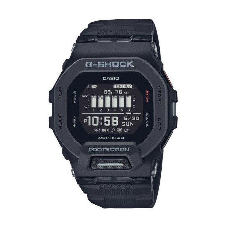 CASIO G-Shock GBD-200-1ER Montre - Résistante aux chocs - Multifonctions - Noir