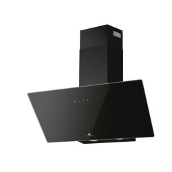 Hotte décorative inclinée - CONTINENTAL EDISON - CEHDI90B - A +++ - L90 cm - ...