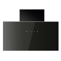 Hotte décorative inclinée - CONTINENTAL EDISON - CEHDI90B - A +++ - L90 cm - ...