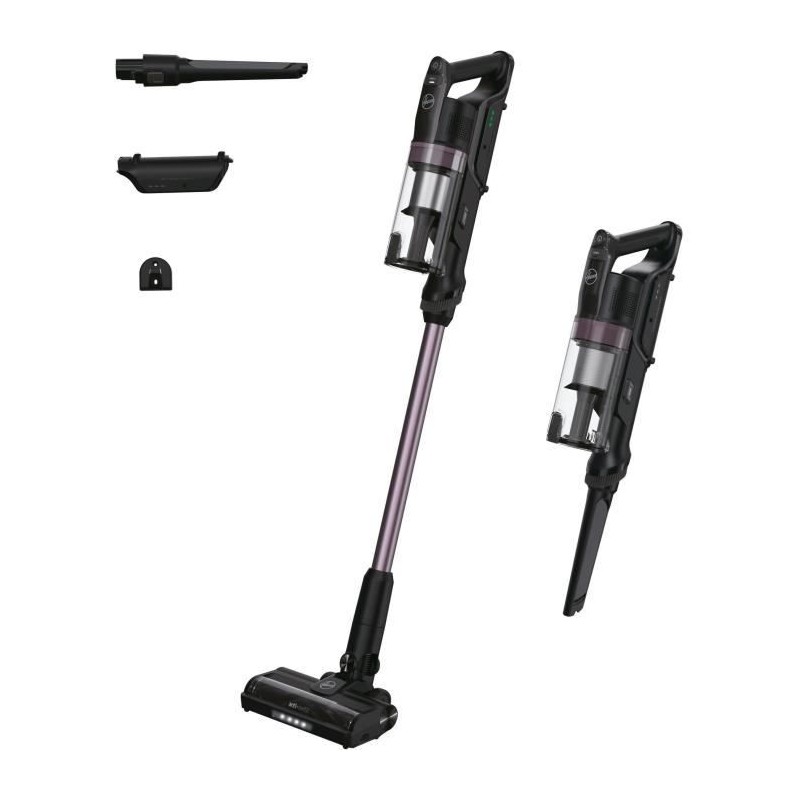 Aspirateur Balai sans fil - HOOVER HF1P10H - 40 AW - Ecran LED - Noir