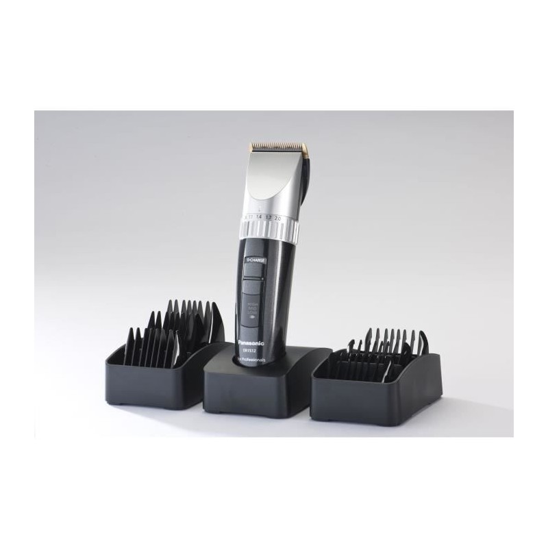 Tondeuse professionnelle PANASONIC ER1512 - X-Taper Blade - Coupe précise et ...