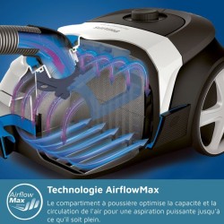 Aspirateur avec sac - PHILIPS - XD5123/10 - Série 5000 - 900W - 77db