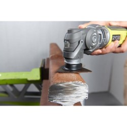 RYOBI - Multitool 300 W - Sac avec plateau de ponçage, 24 feuilles abrasives ...