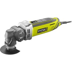 RYOBI - Multitool 300 W - Sac avec plateau de ponçage, 24 feuilles abrasives ...