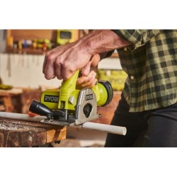 RYOBI - Scie multi-matériaux 18V ONE+ - diam. 85 mm x 15 mm + lames, 1 guide ...