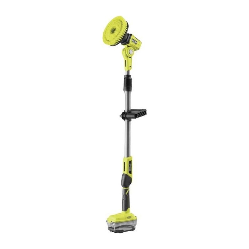 RYOBI - Brosse motorisée télescopique 18V ONE+  - diam. 150 mm - perche 1 m a...