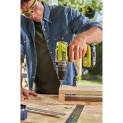 RYOBI - Perceuse a percussion 18V ONE+ - 50 Nm - 500-1800 tr/min + batterie 4...