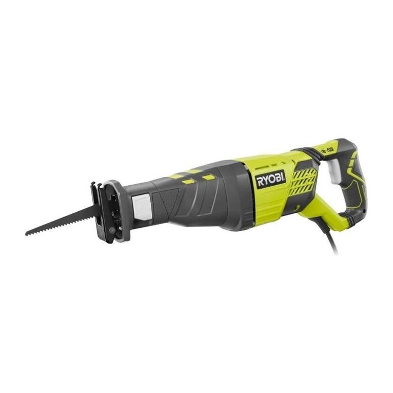 RYOBI - Scie sabre 1 200 W - 3 000 cp/min - 200 mm bois - poignée anti-vibrat...