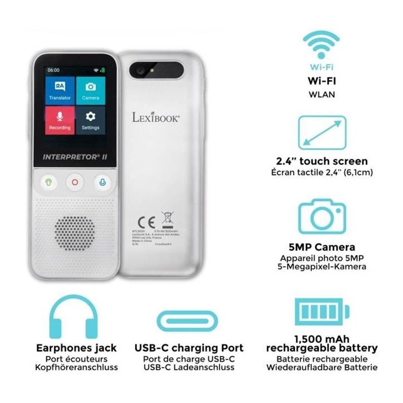 Interpretor  2 - Traducteur vocal instantané d'Intelligence Artificielle 137 ...