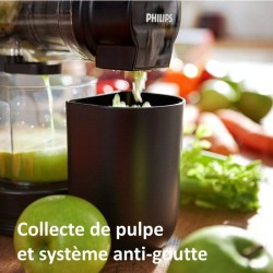 Extracteur de jus - PHILIPS - HR1889/70 - A cheminée XXL - 1L - 150W