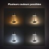 Philips White and Color Ambiance, lampe a poser portable Hue Belle,