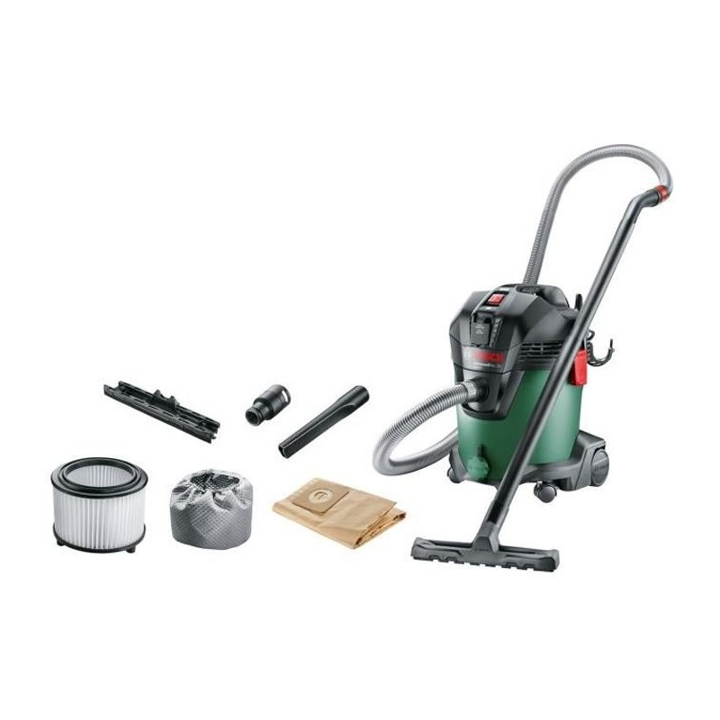 Aspirateur eau et poussiere Bosch - AdvancedVac 20 (avec accessoires)