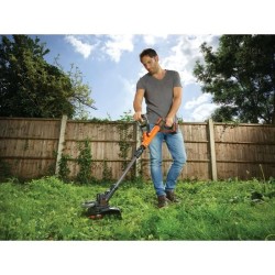 Coupe-bordure électrique BLACK+DECKER - STC1840EPC-QW - 18V - 30 cm - Avec ba...