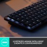 Clavier - Sans Fil - Logitech - MX Mini - AZERTY - Mécanique - Rétroéclairé -...