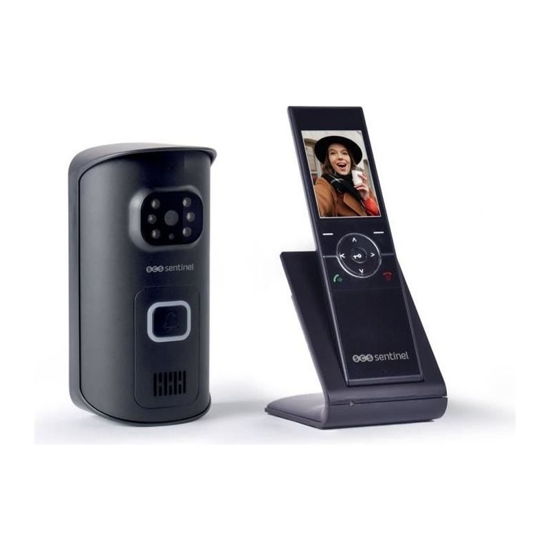 SCS SENTINEL Interphone vidéo 2,4 sans fil AirVisio 150 - Garantie 3 ans