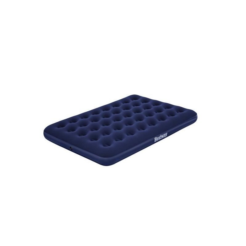 Matelas gonflable camping - BESTWAY - 2 places - 191x137x22 cm avec