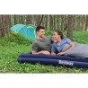 Matelas gonflable camping - BESTWAY - 2 places - 191x137x22 cm avec