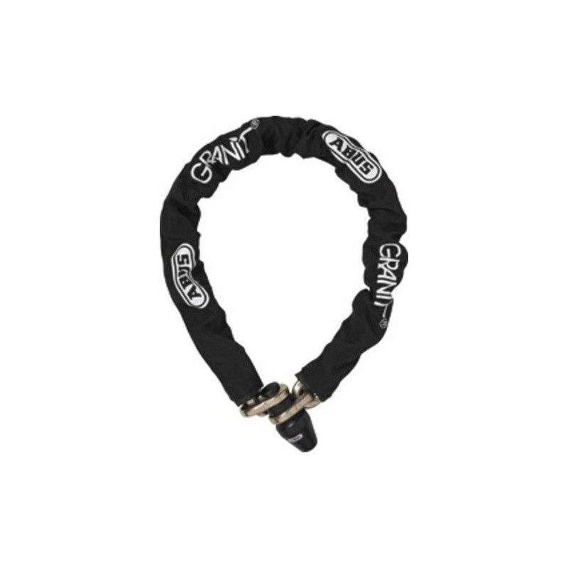Antivol de chaîne monobloc - ABUS - 1480/120 - Maillons 14 mm - Gainage tissu...