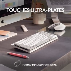 Clavier - Sans fil - Logitech - MX Mechanical Mini -AZERTY - Rétroéclairé - P...