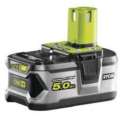 1 batterie lithium+ - RYOBI - RB18L50G - 18V - 5,0 Ah - Gestion individuelle ...