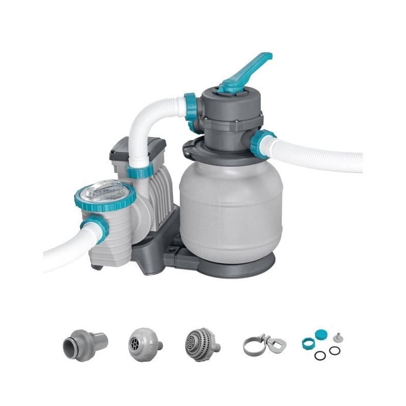 Filtre a sable / pompe de filtration pour piscine jusqu'a 42 m3- Bestway - 6 ...