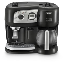 DELONGHI BCO 264.1 - Combiné expresso cafetiere - Noir - Café moulu ou dosett...