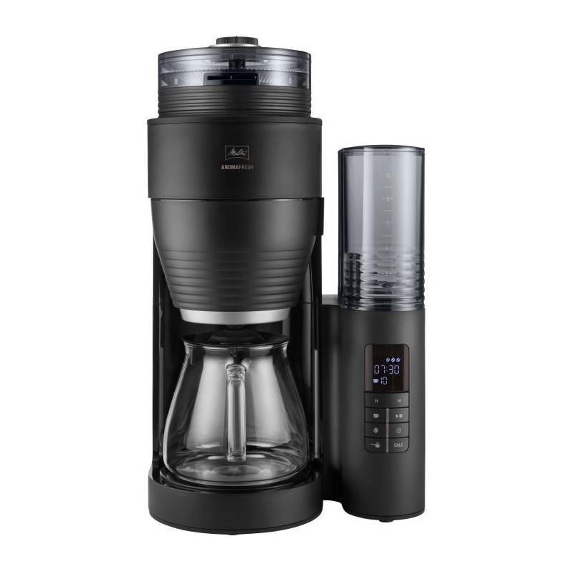 Cafetiere filtre avec broyeur intégré MELITA AromaFresh II Glass Basic 1030-06