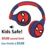 SPIDER-MAN - Casque 2 en 1 Bluetooth - Filaire confortable et pliable pour en...