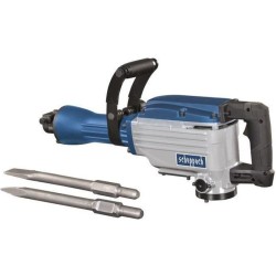 Marteau piqueur SCHEPPACH AB1600 - 1600W, 50 joules, 2 burins et coffret méta...